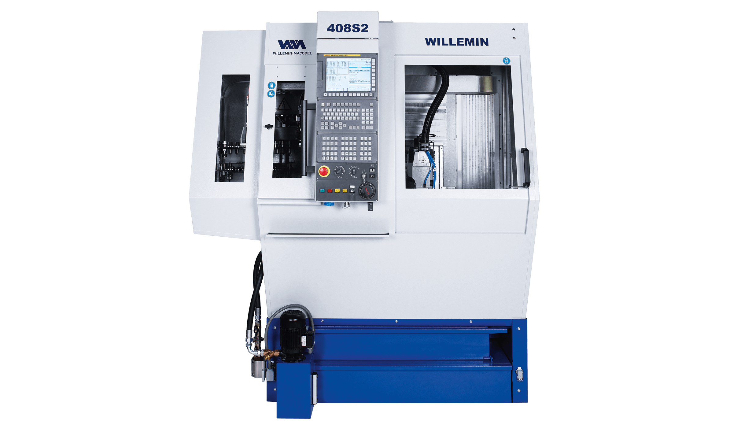 willemin-macodel machining center - serie 40 - 408S2