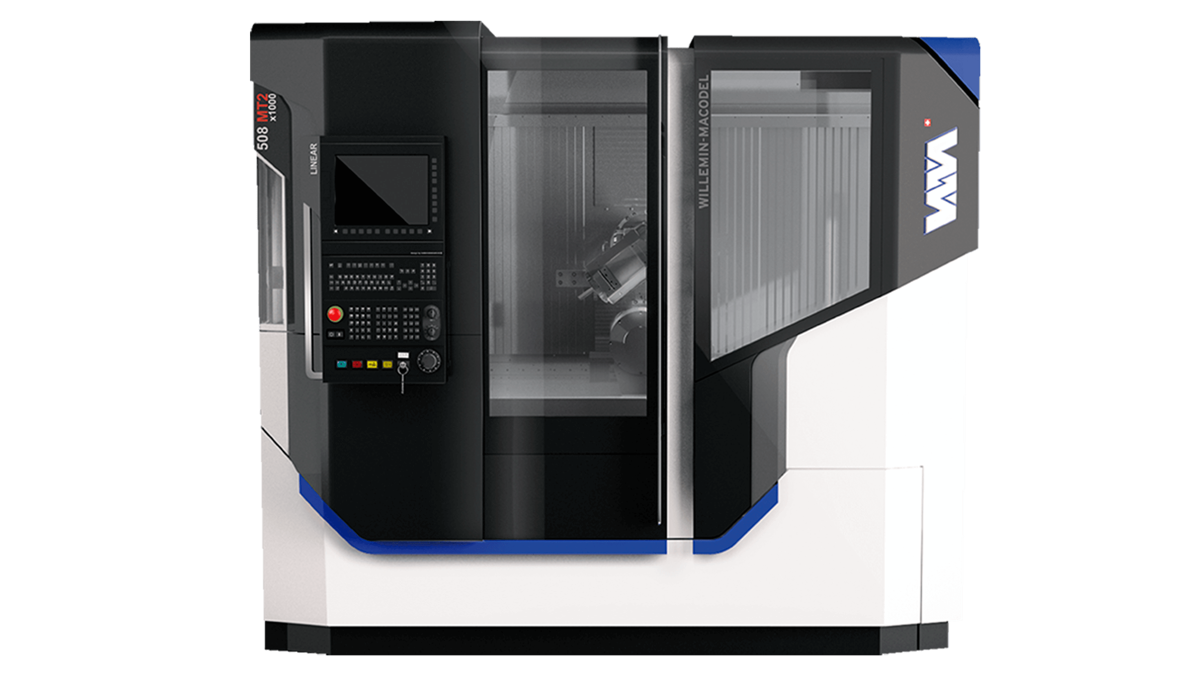 willemin-macodel machining center - serie 50 - 508MT2X1000 LINEAR