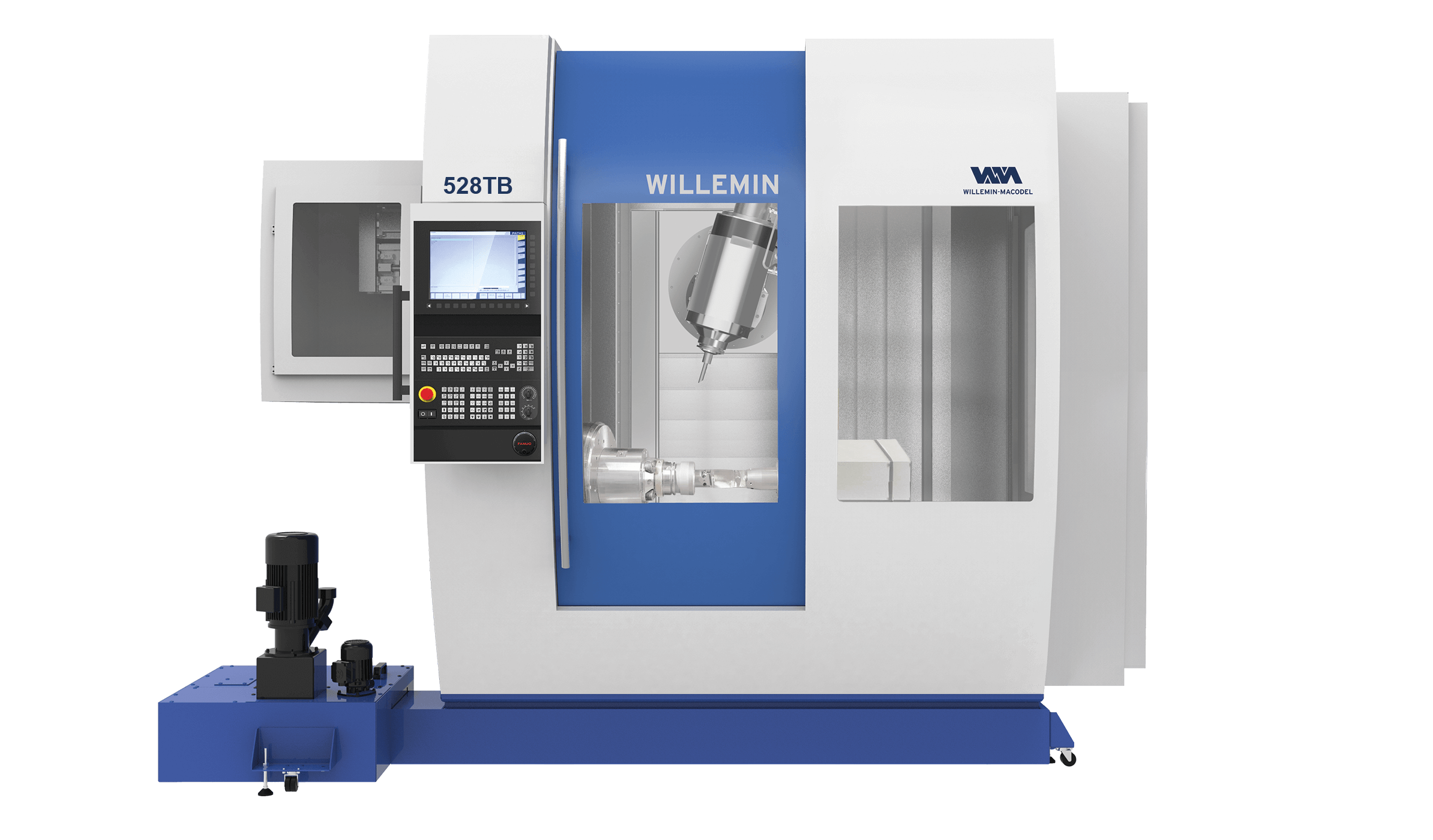willemin-macodel machining center - serie 52 - 528TB